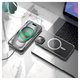 Чехол Hoco Magnetic airbag series для iPhone 15 Plus, ударопрочный, прозрачный, магнитный, пластик, MagSafe, #6942007605472 Превью 1
