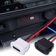 Роз'єм живлення, USB тип-C, на панель, чорний, 3 A, 2 pin Прев'ю 6