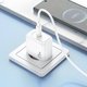 Мережевий зарядний пристрій Hoco CS53A, 25 Вт, Power Delivery (PD), білий, з кабелем USB тип-C до USB тип-C, 1 порт, #6942007631501 Прев'ю 1