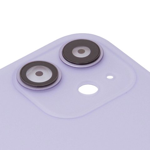 Housing Back Cover compatible with iPhone 11, (purple, with camera lens, small hole) Preview 1