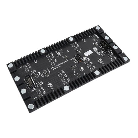 Módulo LED publicitario SMD2121 (256 × 128 mm, 64 × 32 puntos, IP20, 1000 nt, flexible, imanes incorporados) Vista previa  1