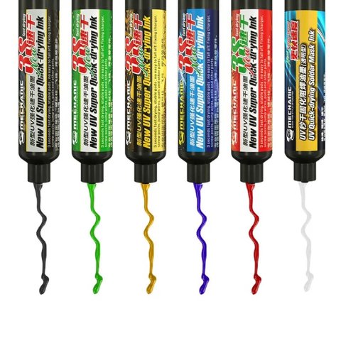 Soldering Mask Mechanic SU3, (black, 10 ml, UV) Preview 1