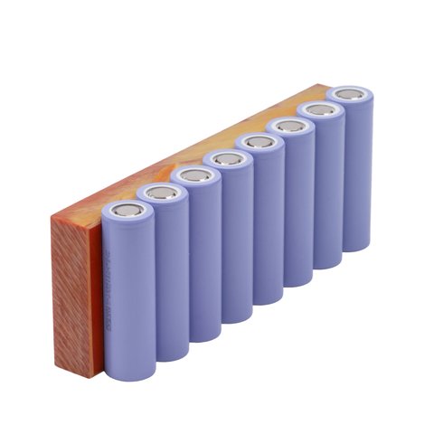 Sujetador de baterías 21700 para soldadura por puntos, 1x8, magnético Vista previa  1