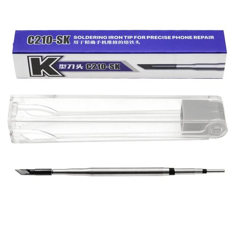 Soldering Iron Tip Mechanic C210-SK, (hot knife, black) Preview 2