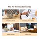 Holder Baseus Portable Series Folding Moon, (white, folded, desktop, plastic) #B10556600211-00 Preview 1