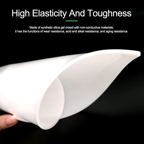 Alfombrilla aislante RELIFE RL-170B, de silicona, 230 mm, 350 mm, 500 °C Vista previa  3