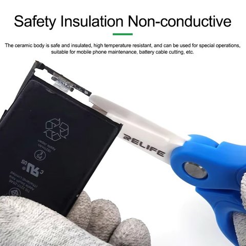 Tijeras RELIFE RL-102A, cerámica Vista previa  1