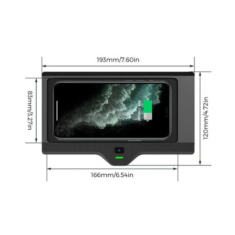 Безпровідна зарядка QI для BMW X3 / X4 2018-2021 р.в. Прев'ю 1