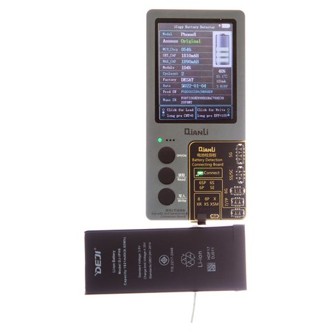 Аккумулятор Deji для Apple iPhone 8, Li-ion, 3,8 В, 1821 мАч, original IC Превью 1