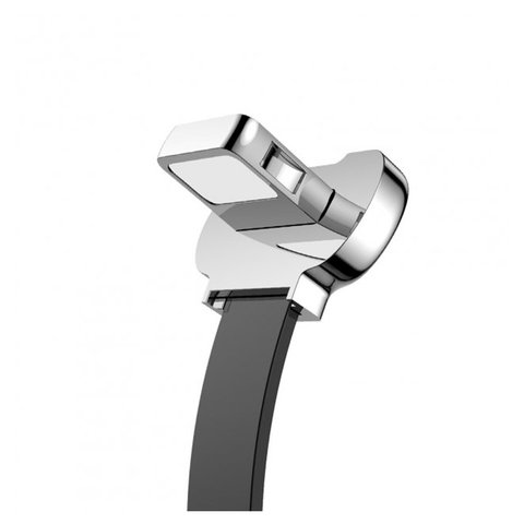 Адаптер Baseus Microfiber Wireless, для безпровідної зарядки телефона, Lightning для Apple, чорний, (WXTE-A01) Прев'ю 2