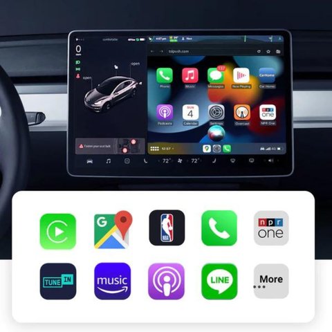 CarPlay для TESLA Прев'ю 3