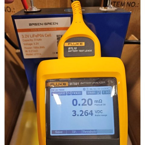 Акумулятор EVE MB31, LiFePO4, 3,2 B, 314 Aг, grade a Прев'ю 1