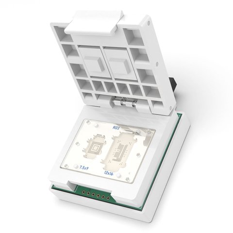 Улучшенная версия 2025 - Адаптер 2 в 1 eMMC / eMCP (169-FBGA,153-FBGA,162-FBGA,186-FBGA) для UFI-Box Превью 1