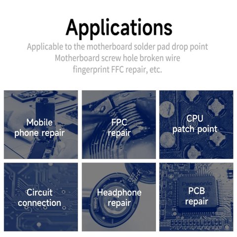 Дріт для відновлення доріжок Mechanic FJ201, мідний, 0,01 мм, 200 м Прев'ю 3