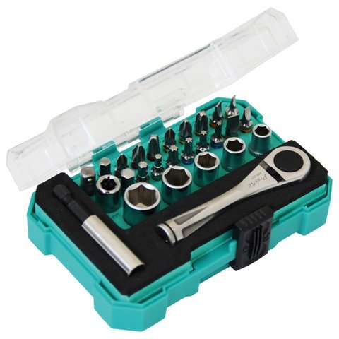 Набір змінних голівок і біт з тримачем Pro'sKit SD-2318M Прев'ю 2