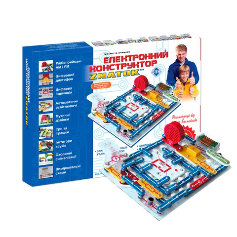 Электронный конструктор ЗНАТОК 999 схем (REW-K001) Превью 9