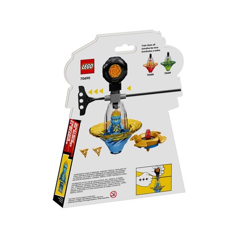 Конструктор LEGO NINJAGO Тренування спін-джитсу ніндзя Джея 70690 Прев'ю 4