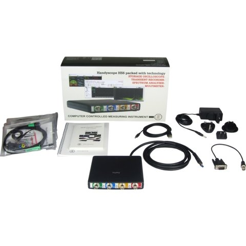 Цифровий осцилограф TiePie Handyscope HS6-200 Прев'ю 3